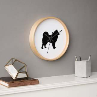 Samoyed clock