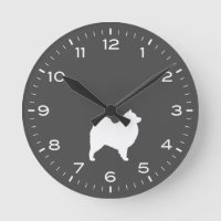 Samoyed Dog Breed Silhouette