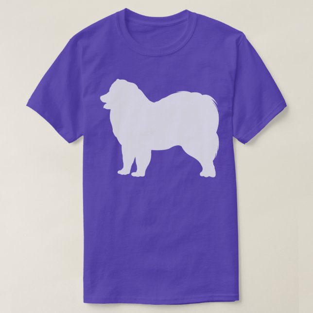 Samoyed Dog Cute T-Shirt (Design Front)