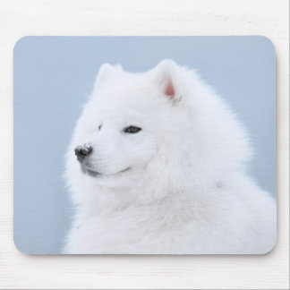 samoyed dog mouse mat