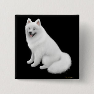 Samoyed Dog Pin