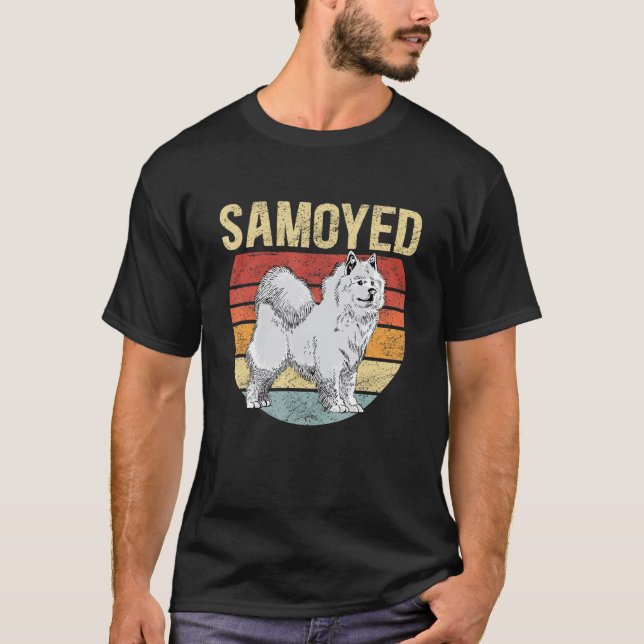 Samoyed Dog  Samoyeds Dog Owner Samoyed T-Shirt (Front)