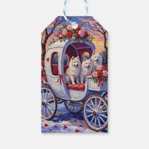 Samoyed Dog Valentine's Day  Gift Tags