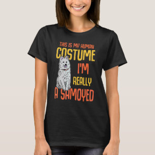 Samoyed Dog Walk Mum Dog Sayings Breeder 4 T-Shirt