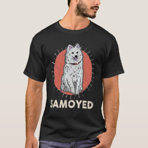 Samoyed Dog Walk Mum Dog Sayings Breeder T-Shirt