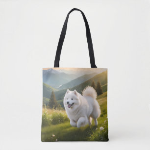 Samoyed Elegant Shoulder Tote Bag