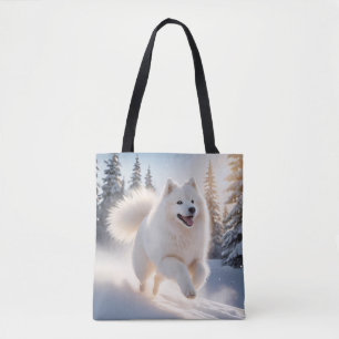 Samoyed Elegant Shoulder Tote Bag