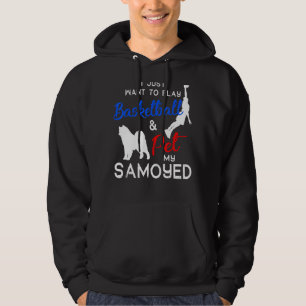 Samoyed Funny Basketball Dog Owner Xmas Hoodie