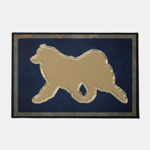 Samoyed Gold 24"x36" Exquisite Doorway Entry Mat