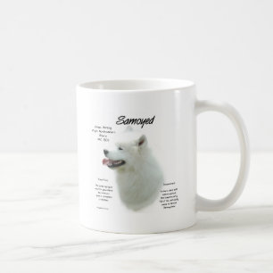 Samoyed History Design Coffee Mug