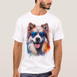 Samoyed in Color T-Shirt