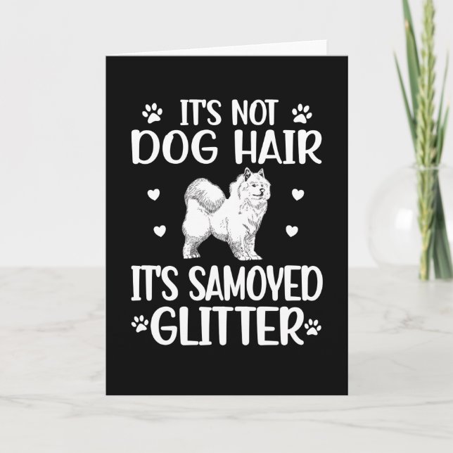 Samoyed Lover Samoyed Mum Dog Dad Samoyed Owner Card (Front)