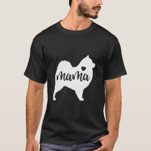 Samoyed Mama Mum Dog Cute Mothers Day Gift T-Shirt