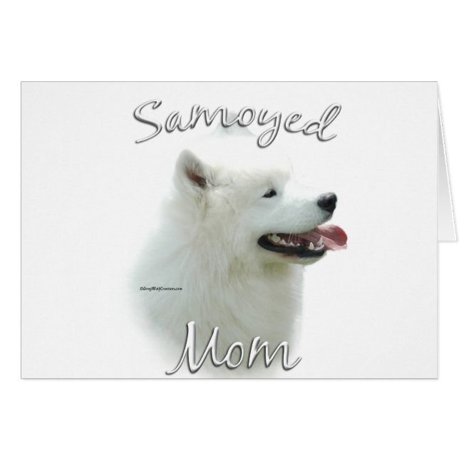 Samoyed Mum 2 (Front Horizontal)