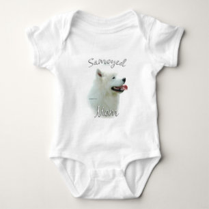 Samoyed Mum 2 Baby Bodysuit