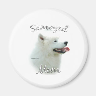 Samoyed Mum 2 Magnet