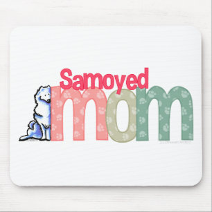 Samoyed Mum Mouse Mat