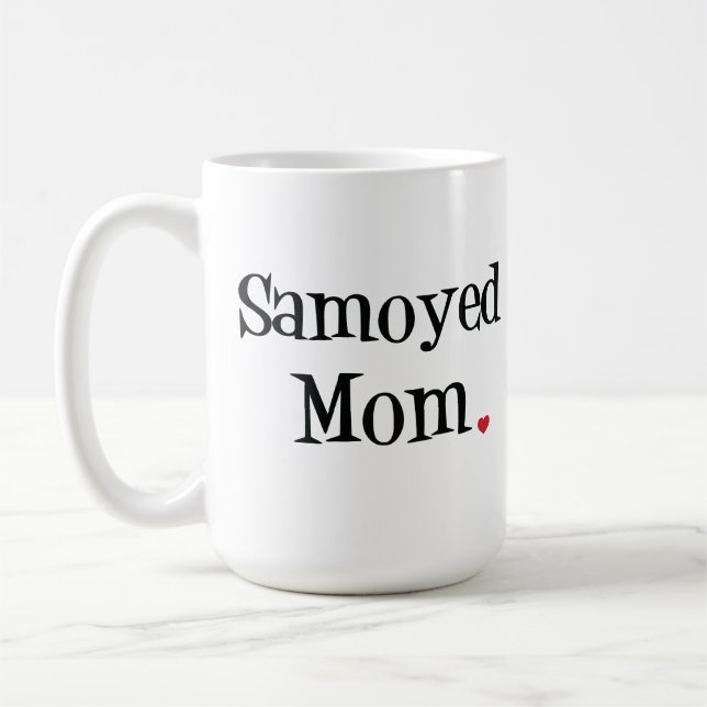Samoyed Mum Mug (Left)