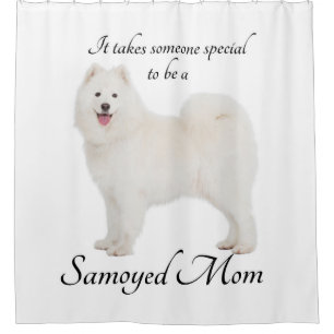 Samoyed Mum Shower Curtain