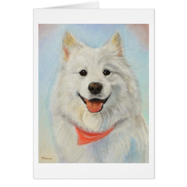 Samoyed Painting (Front)