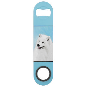 Samoyed Painting - Cute Original Dog Art