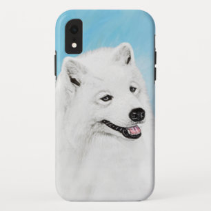 Samoyed Painting - Cute Original Dog Art iPhone XR Case