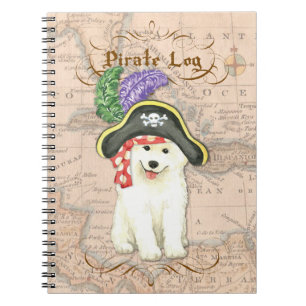 Samoyed Pirate Notebook