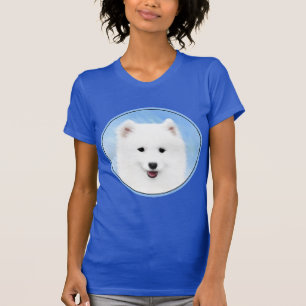 Samoyed Puppy Painting - Cute Original Dog Art T-Shirt