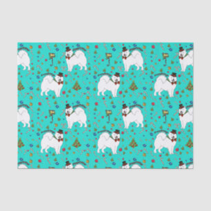 Samoyed "Snazzy Sam"  Holiday Wrapping Tissue Tissue Paper