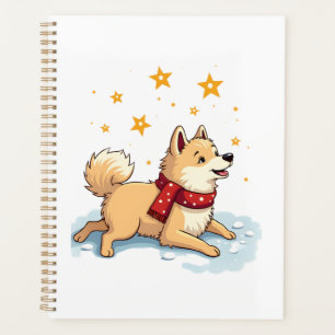 Samoyed Snow Angel Planner