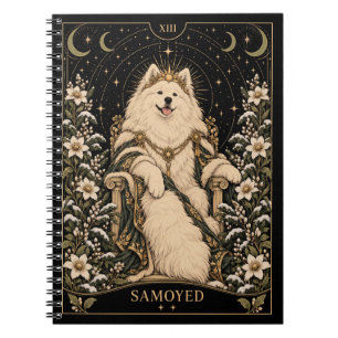 Samoyed, Starlit Tarot Art Notebook