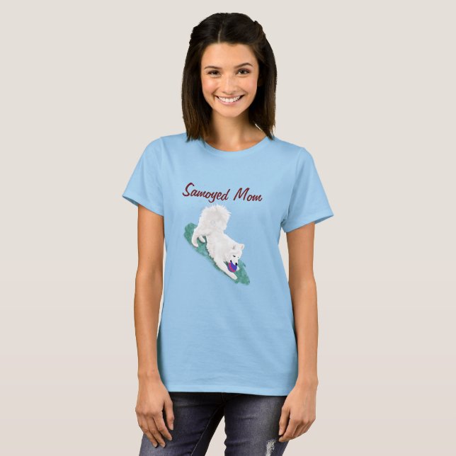 Samoyed  T-Shirt for Samoyed Lovers (Front Full)