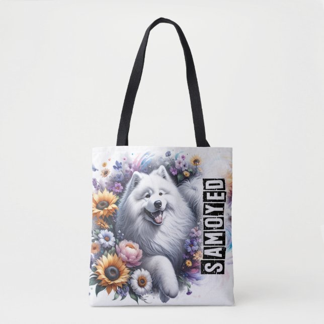 Samoyed Tote Bag (Front)
