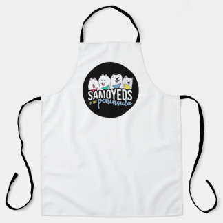 Samoyeds of the peninsula logo apron