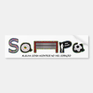 Sampa - São Paulo, City's Characteristics and Symb Bumper Sticker