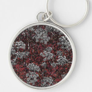 Samphire abstract design key ring