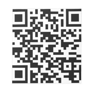 Sample Bitcoin QR Code Notepad