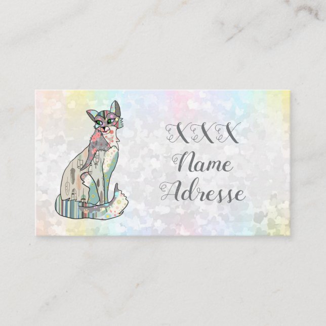 sample business card (Front)