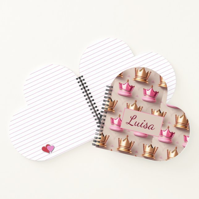 Sample crowns in 3D optics  Notebook (Inside)