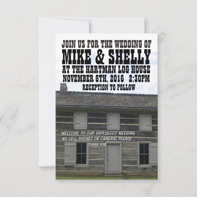 SAMPLE INVITATION (Front)