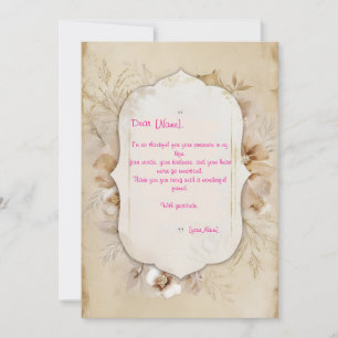 sample message of gratitude invitation