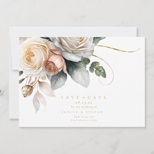 sample  save the date (Back)