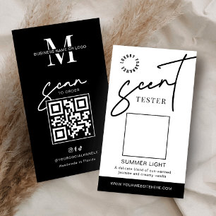 Sample Scent Tester Card Candle Fragrance Tester