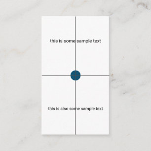 sample test enclosure card