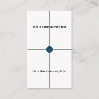 sample test enclosure card