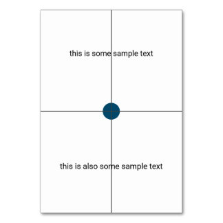 sample test table number