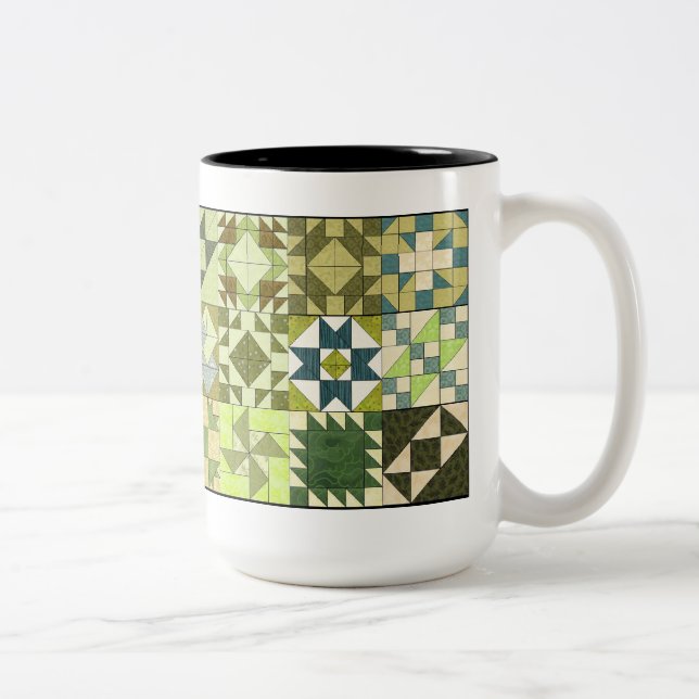 Sampler Quilt Mug (Right)