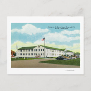Sampson Air Force Base Building Postcard
