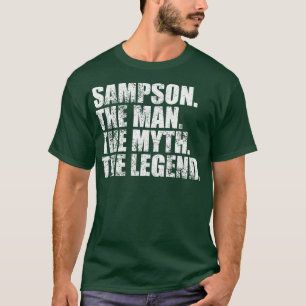 SampsonSampson Family name Sampson last Name Samps T-Shirt