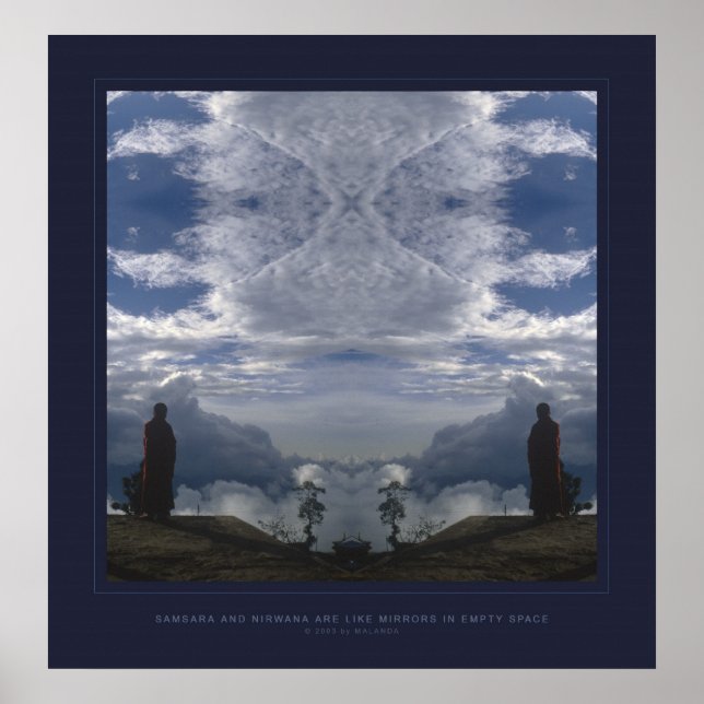 Samsara and Nirvana Poster (Front)